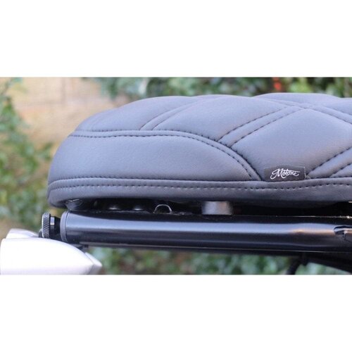Motone Bonneville Skinny Seat - The Mamba - Zwart