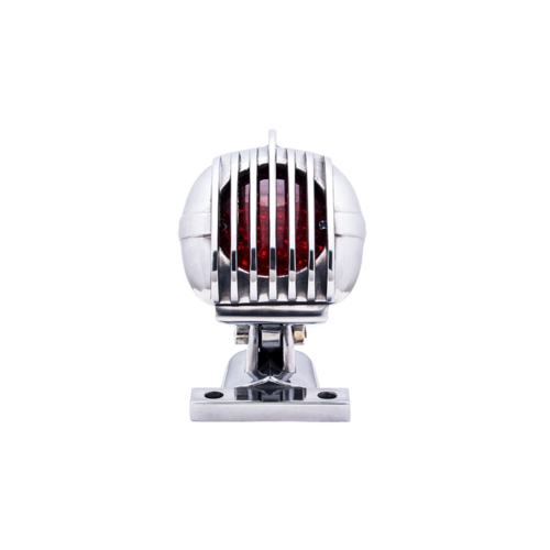 Prison Retro Grill LED Rücklicht Rot / Poliert