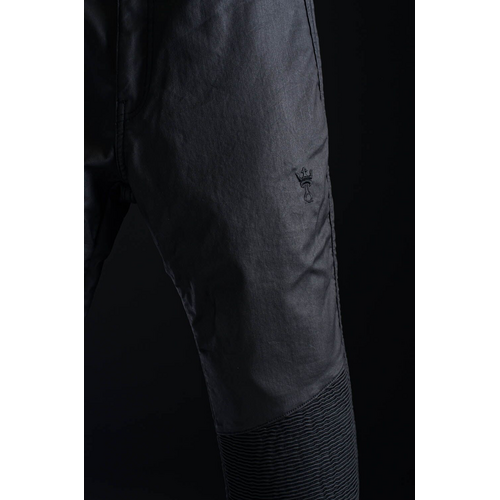 Kusari Black - Jean moto skinny en tissu protecteur pour Femme