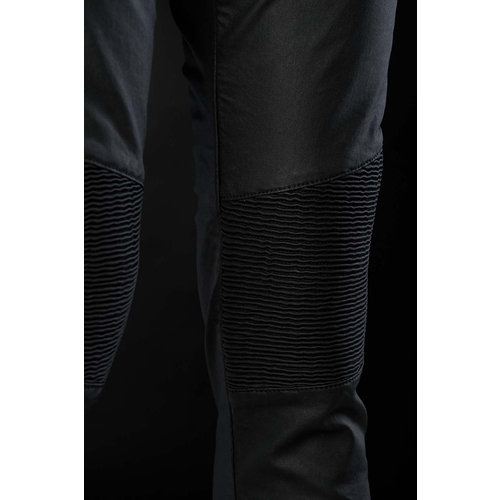 Kusari Black - Jean moto skinny en tissu protecteur pour Femme