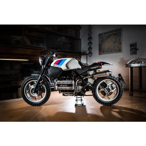 BMW K75 K100 scrambler radiator cover