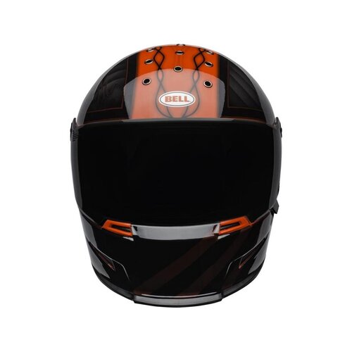 Bell Eliminator Helm Outlaw Gloss Schwarz / Rot
