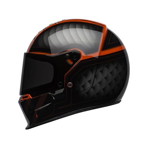 Bell Eliminator Helm Outlaw Gloss Schwarz / Rot