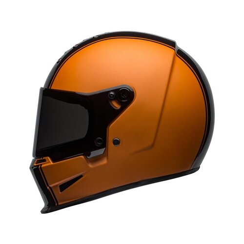 Bell Eliminator Helm Rally Mat / Glanzend Zwart / Oranje