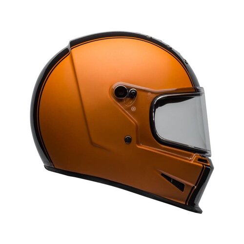 Bell Eliminator Helm Rally Mat / Glanzend Zwart / Oranje