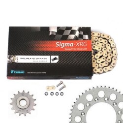 Chain / Sprocket Set 16/42/525 ALPHA XRG