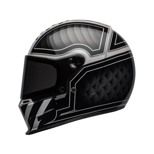 Bell Eliminator Helmet Outlaw Gloss Black/White