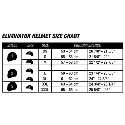 Bell Eliminator Helmet Outlaw Gloss Black/White