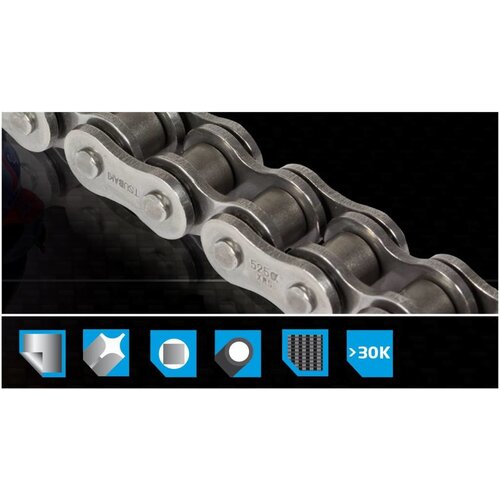 Tsubaki Chain / Sprocket Set 17/42/530 ALPHA XRS