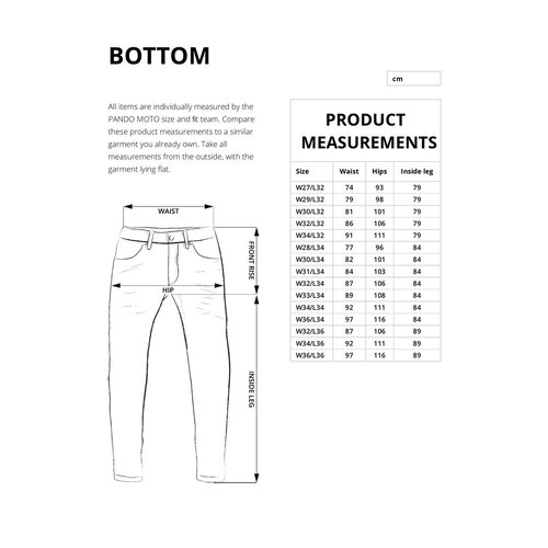 Pando Moto Pantalon Meramy - Bas Thermo Base