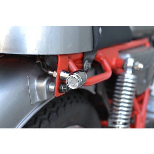 Premium Chrome Alumnium Blinker "Chubby'