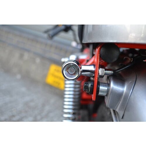 Premium Chrome Alumnium Blinker "Chubby'