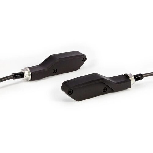 LED-Blinker- / Rücklicht-Einheit CNC Schwarz