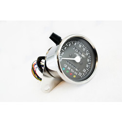 60MM K1,4  Analogue Speedometer Chrome / Black