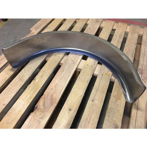 Plat Spatbord Staal 155MM