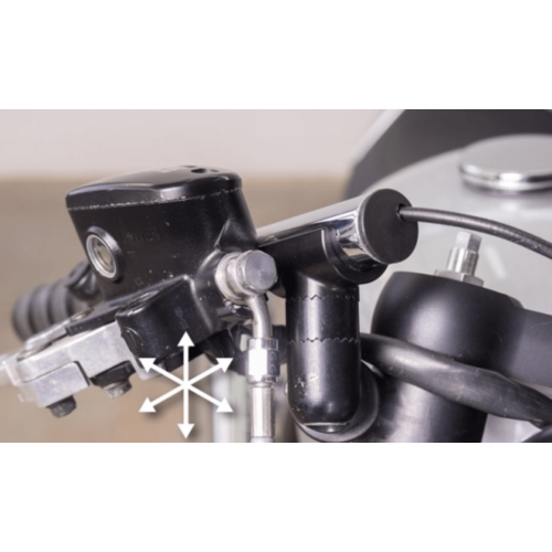 Telefix Guidon à clipser "Profi" (35 mm - 52 mm) homologué TÜV