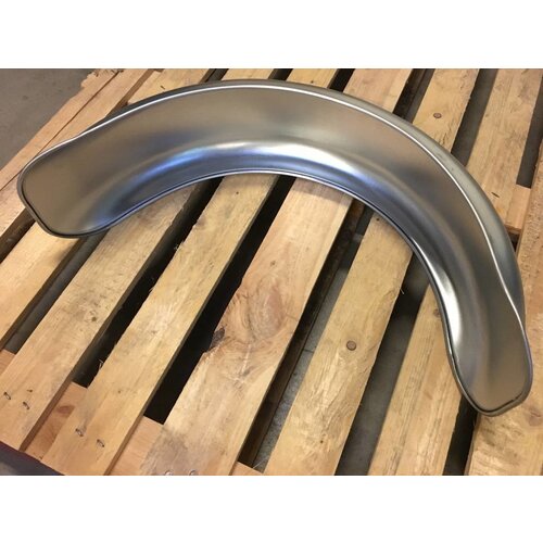 Garde-boue en acier galvanisé 150MM