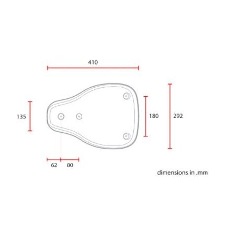 C.Racer Grande selle noire Bobber Tuck 'N Roll 5