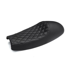 Selle Bonneville Café Racer Diamond Stitch - Noir