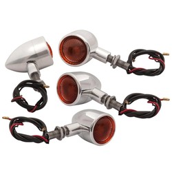 Custom Billet Indicator Turn Signals - Set of 4 - Polish