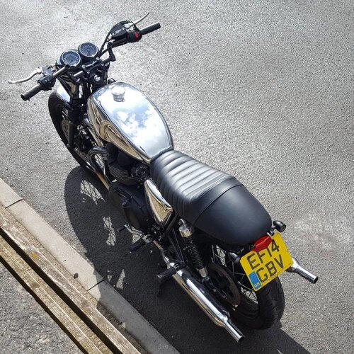 Motone [Triumph] Lucas Tail Tidy Plate KIT