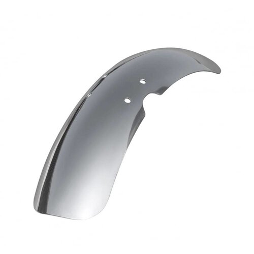 Motone Front Mudguard/Fender- Spoke Wheels - Polished Aluminium