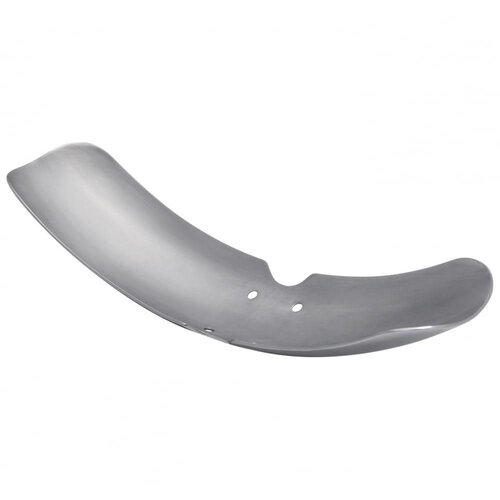 Motone Front Mudguard/Fender- Spoke Wheels - Polished Aluminium
