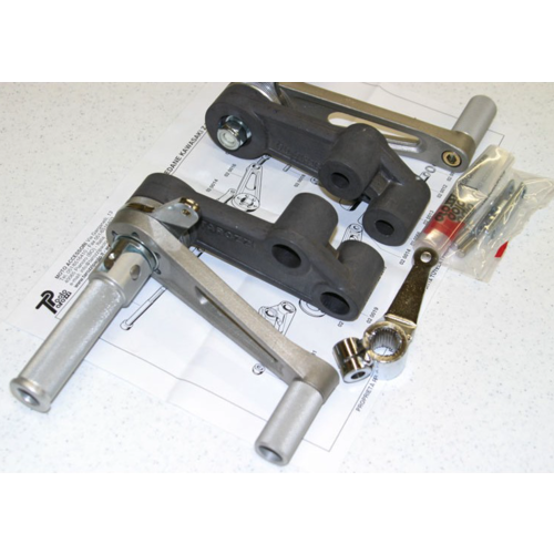 Tarozzi Kawasaki Z Commandes reculées Knurled Pliable