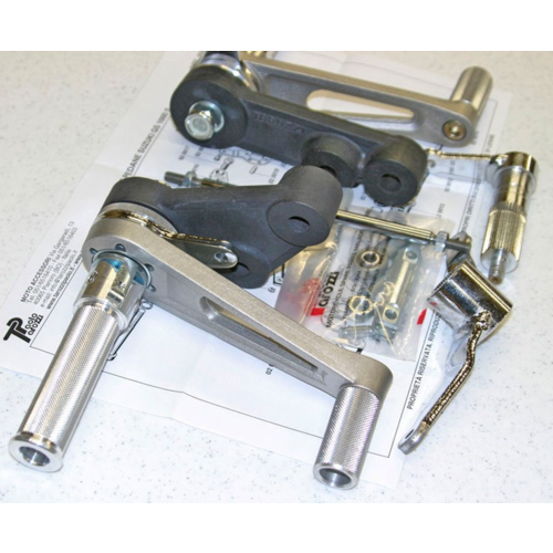 Tarozzi Suzuki GS Rearset Knurled Foldable