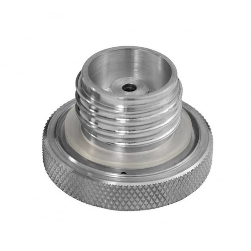 Motone Custom Fuel Gas Cap - Billet Aluminium - Rippled