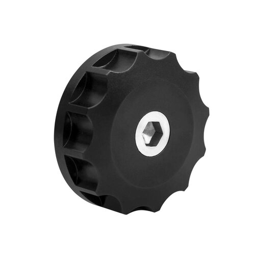 Motone Bouchon pour réservoir d'huile - Aluminium noir