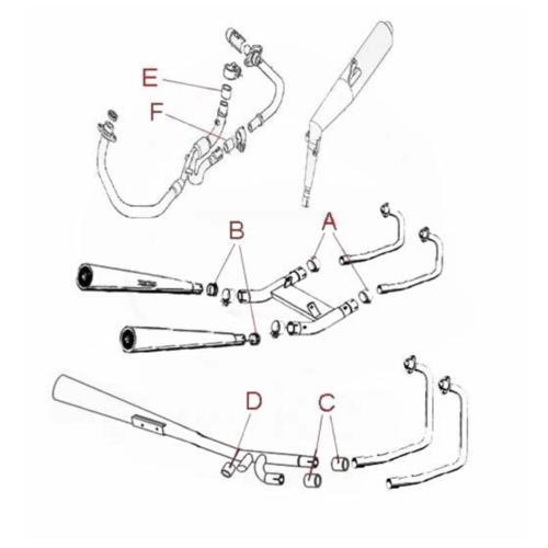 Athena Connection Gasket 35X41X25 MM CB400 CB450