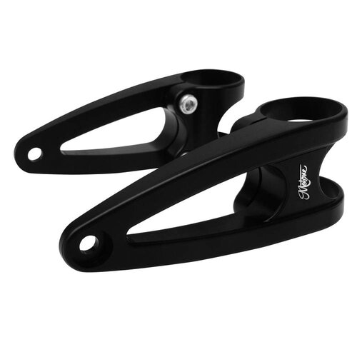 Motone Supports de phare avant personnalisés 41mm - Noir