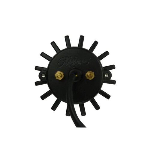 Motone Big Fin Rem/Achterlicht Zwart Uitgevoerd