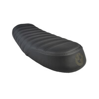 Selle en cuir véritable faite à la main BMW Brat, brun foncé 43
