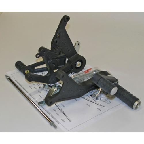 Tarozzi Yamaha Rearset Black Fixed
