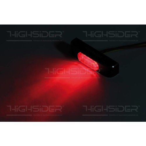 Highsider LED Tail light Conero Rot - E-geprüft