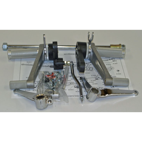 Tarozzi Honda CX500 E Rearset Knurled Fixed