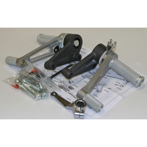 Tarozzi Kawasaki Z Rearset Knurled Fixed
