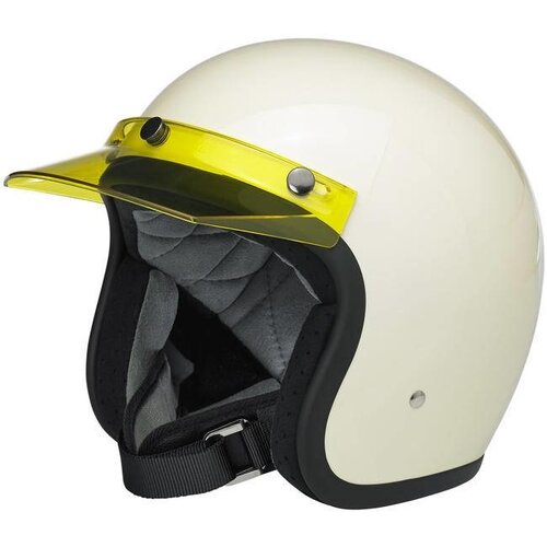 Biltwell Visière de moto jaune