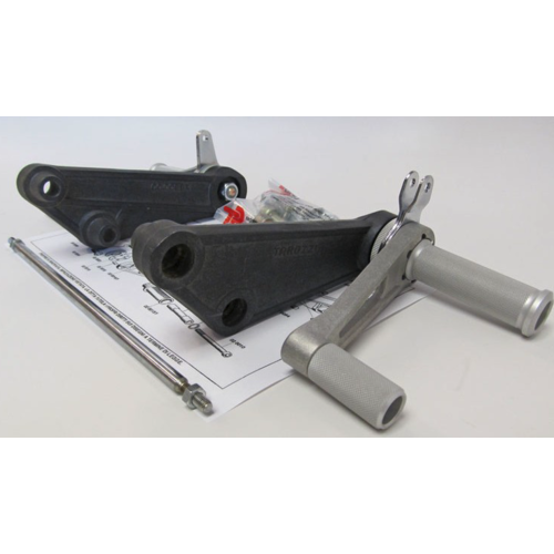 Tarozzi Suzuki GSX Commandes reculées Knurled Fixé