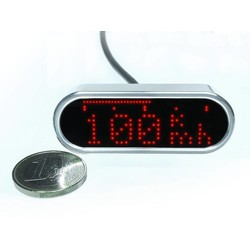 Motoscope Mini Speedo Poliert