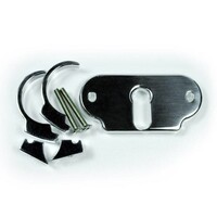 MSM Combi Lenker Clip-Kit Bracket Poliert