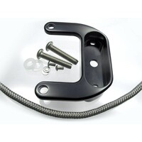 BigTwin Rockerbox Bracket Schwarz eloxiert für HD Evo