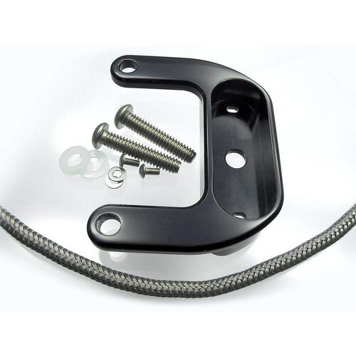 Motogadget BigTwin Rockerbox-beugel zwart geanodiseerd voor HD Evo