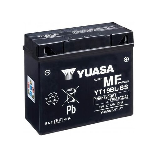 Yuasa YT19BL-BS Maintenance Free Battery