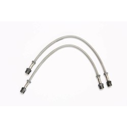 Brake line stainless steel for BMW R2V R45, R65 up to 9/1980 with low handlebars and single disc, two-piece
