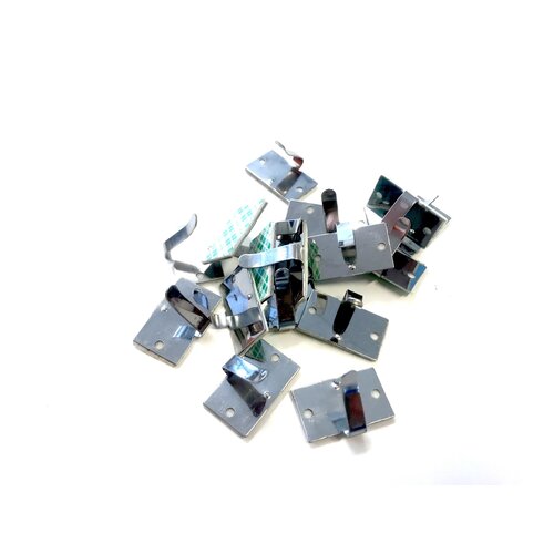 Aluminum Cable Clamp With Adhesive Tape (Minimum order amount = 10)