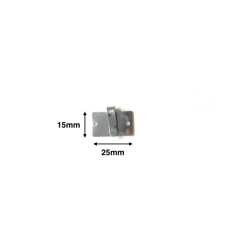 Aluminum Cable Clamp With Adhesive Tape (Minimum order amount = 10)