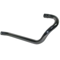 Collecteur d'échappement gauche pour BMW R 80G - Noir chromé